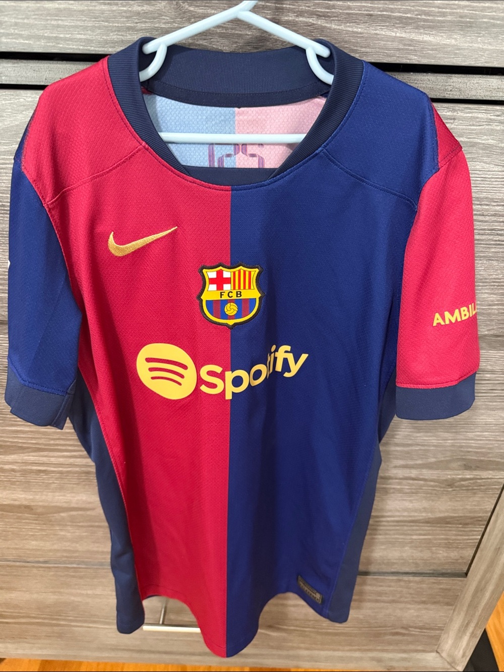 Nike Kids FC Barcelona Aunthentic Lamine Yamal jersey